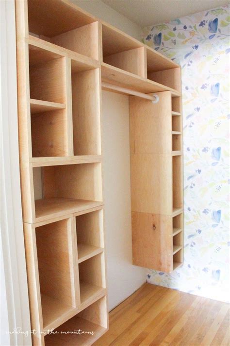 Easy And Affordable Diy Wood Closet Shelves Ideas 19 Diy Closet