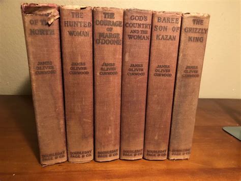 Set Of 6 James Oliver Curwood 1922 Antique Books Antique Price