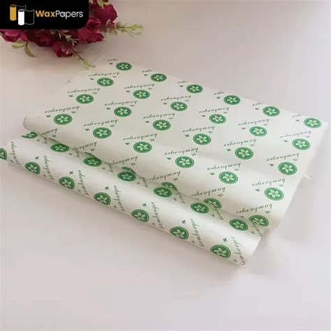 Custom Wax Paper Custom Printed Paper Design Now