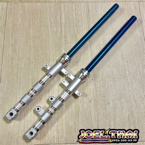 Lighten Front Shock With Inner Tube Blue For Raider150 Fi Carb Shopee