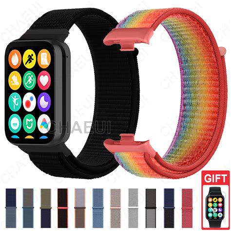 Pulseira De Nylon Substitui O Respir Vel Para Xiaomi Mi Band Pro