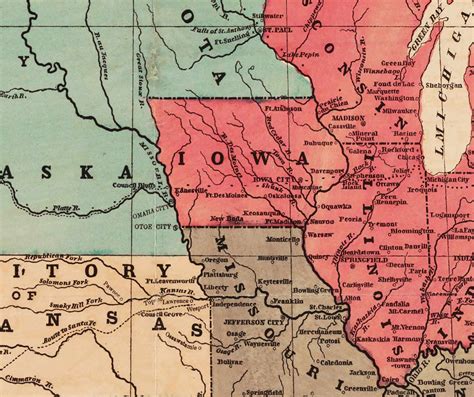 Civil War North And South Map