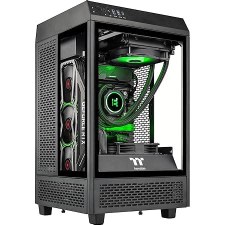 Thermaltake LCGS Graphite 360 Gaming PC AMD Ryzen 5 5600X 6 núcleos