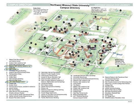 Nwmsu Campus Map Campus Map Images And Photos Finder