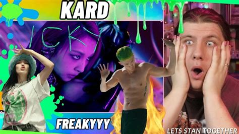 FREAKYYY KARD ICKY M V REACTION YouTube