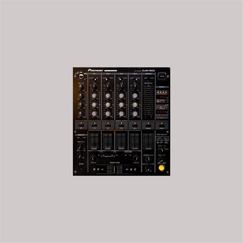 Meet The Djm 500 The First Ever Mixer From Pioneer Dj Pioneer Dj