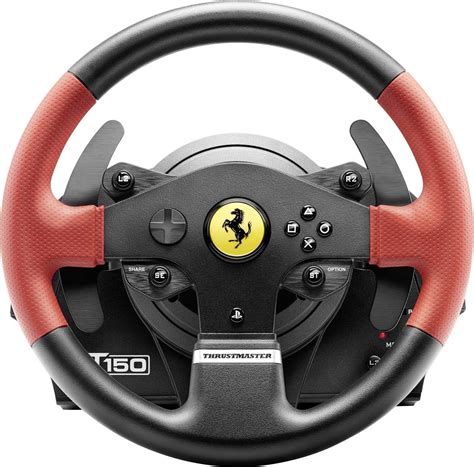 Thrustmaster T150 Ferrari Wheel Force Feedback Steering wheel USB 2.0 PC, PlayStation 3 ...