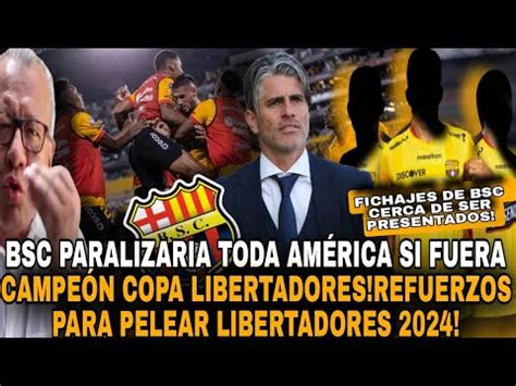 BSC PARALIZARIA TODA AMÉRICA SI FUERA CAMPEÓN COPA LIBERTADORES