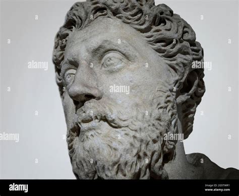 Sculpture Of Marco Aurelio Marcus Aurelius Ancient Roman Emperor