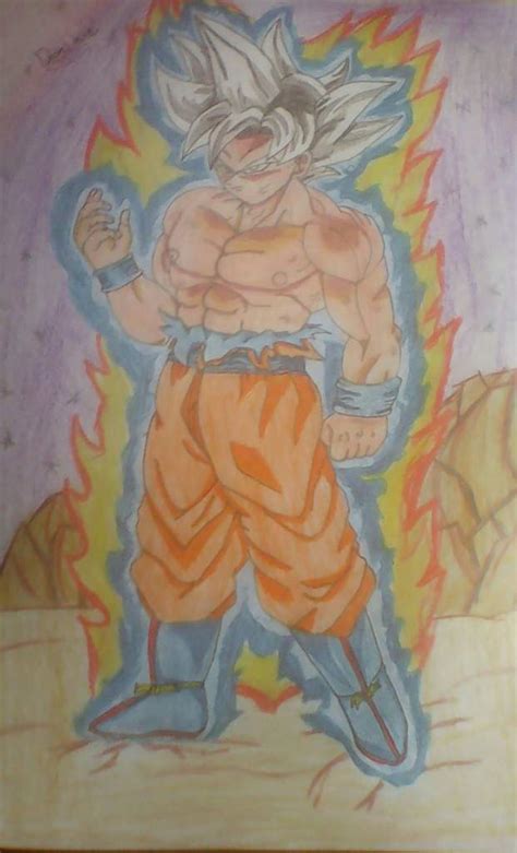 Goku Ultra Instinto Perfecto Dibujo Dragon Ball EspaÑol Amino