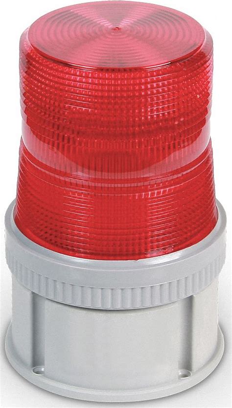 EDWARDS SIGNALING Red Strobe Tube Warning Light 16G651 105HISTR N5