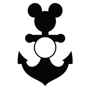 Disney Anchor Svg