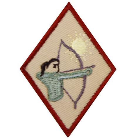 Gssd Archery Badge For Girl Scout Cadettes