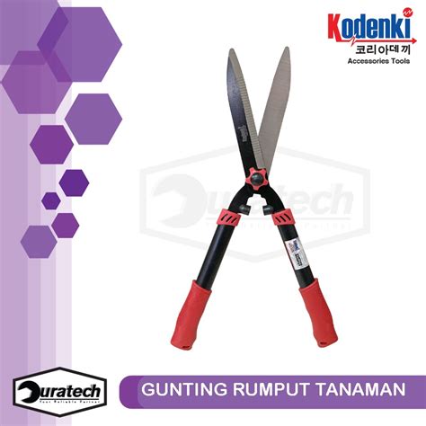 Jual Gunting Rumput Besar Pagar Tanaman Dahan Bunga Buah Daun Kodenki