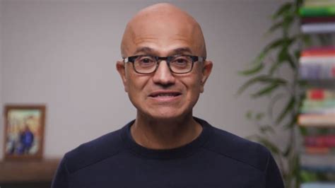 Microsoft Chairman And Ceo Satya Nadella Says The Age Of Ai Is Upon Us