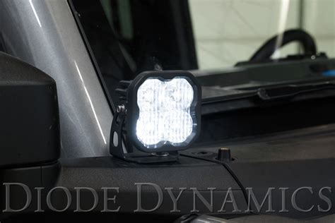 Diode Dynamics Ss3 Led Ditch Light Kit For 2021 Ford Bronco Pro White Combo