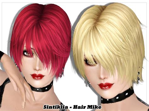 The Sims Resource Sintiklia Female Hair Mike