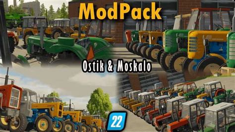 Mod Modpack Ma Ych Ci Gnik W Ursus Massey Ferguson V Fs