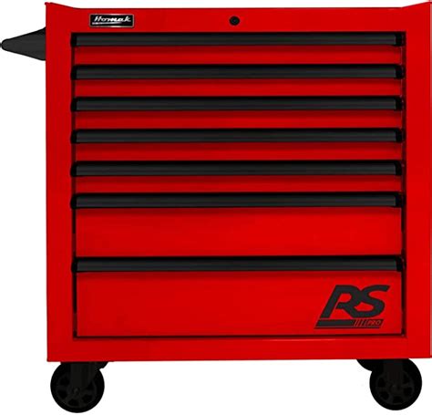 Homak Rd Rs Pro Series Drawer Red Roller Tool Cabinet W X