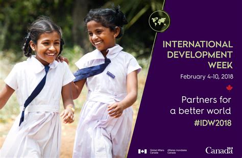 International Development Week Partners For A Better World