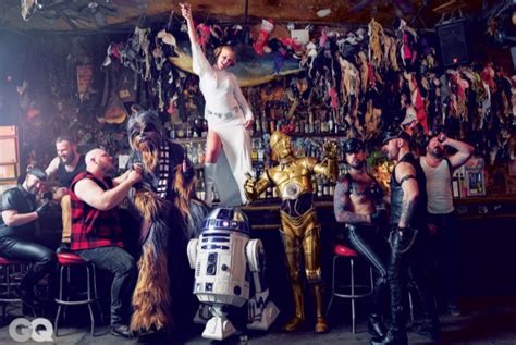 Amy Schumer Gets Down with Star Wars in GQ Shoot