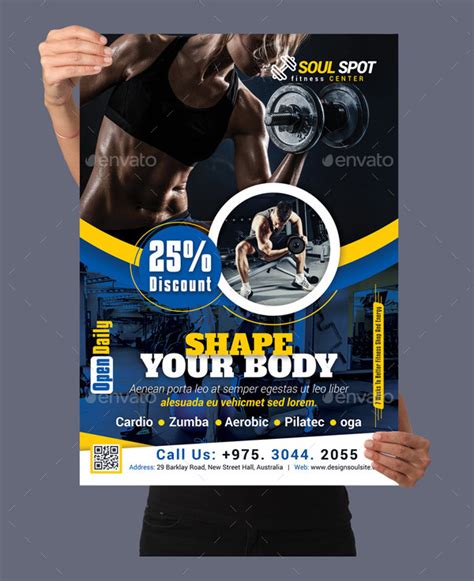 25 Fitness Posters Free And Premium Templates Download