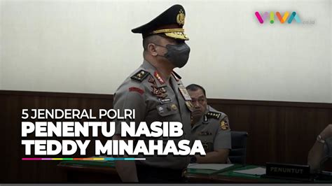 Jenderal Kawal Sidang Kode Etik Teddy Minahasa Siapa Saja Youtube