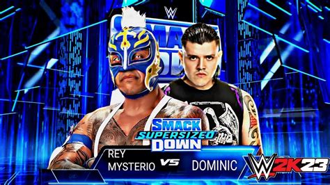 Rey Mysterio Vs Dominik Mysterio🔥 Wwe 2k23 Gameplay Smackdown 1080p 60fps Wwe Wwe2k23