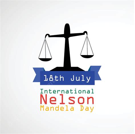 Illustration Of International Nelson Mandela Day Background Flags South