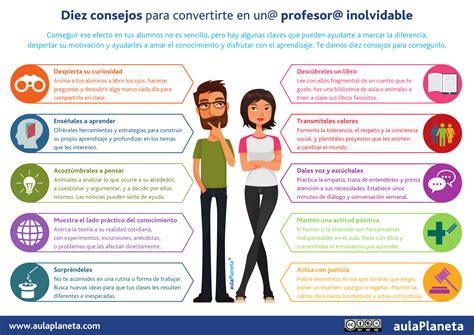 Consejos Para Convertirte En Un Profesor Inolvidable Orientaci N