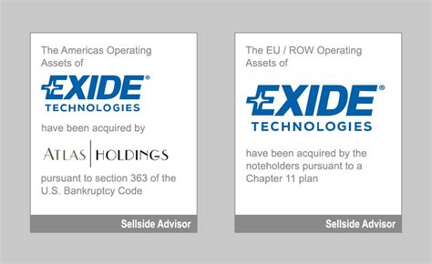 Houlihan Lokey Advises Exide Technologies