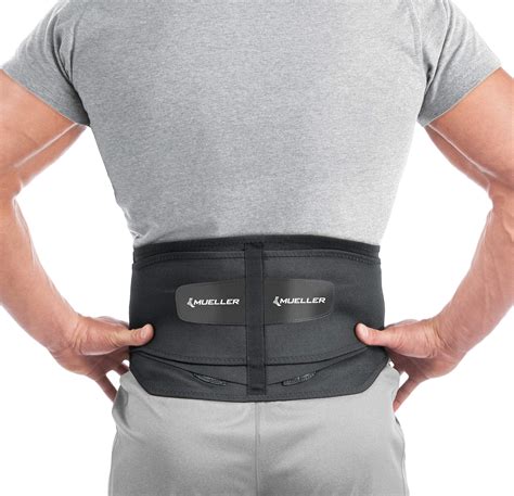 Buy Mueller Sports Medicine Adjustable Lumbar Back Brace With Removable