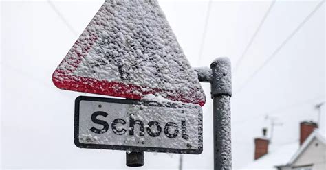 Full List Of Schools Closures Across Uk Today In Second Day Of Snow