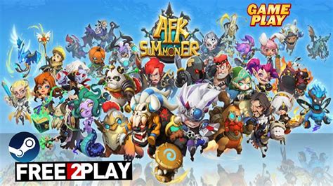 AFK Summoner Gameplay PC Steam Free To Play Idle Rpg Game 2021