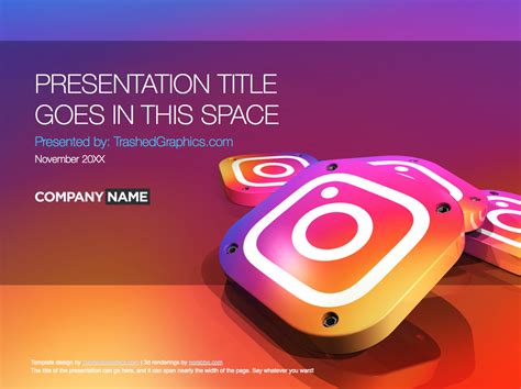 Instagram PowerPoint Template