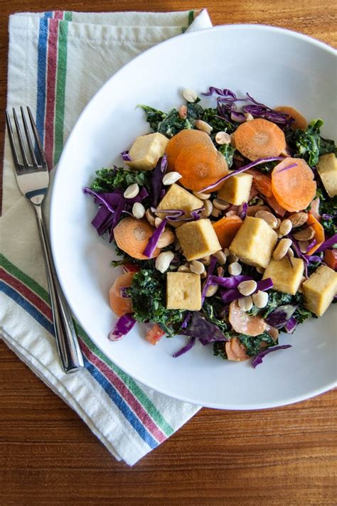 Thai Peanut Kale Salad Recipe