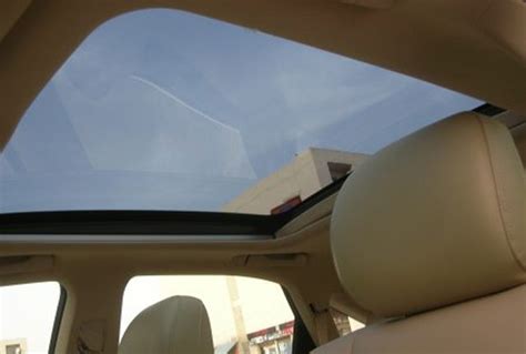 Lexus Rx 350 Panoramic Glass Roof From The Inside