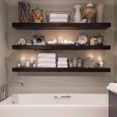 Modern Bathroom Floating Shelves Design Ideas For You Trendedecor