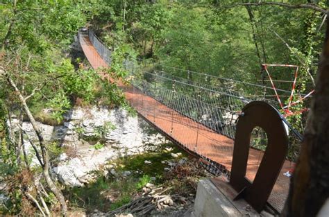 Badia Tedalda Inaugurato Il Ponte Tibetano Di Fresciano Saturno Notizie