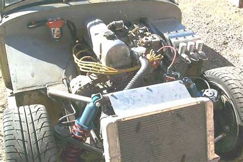 Mark Warners 1959 Bugeye Sprite With A Nissan L18 4 Cylinder Engine