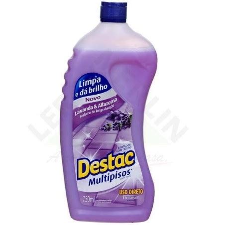 Destac Multipisos Uso Direto Lavanda 750ml Shopee Brasil