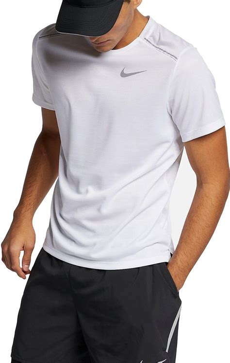 T Shirt Nike M Nk Dry Miler Top Ss Top Running Pt