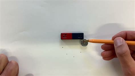 Plotting A Magnetic Field Around A Bar Magnet With A Plotting Compass