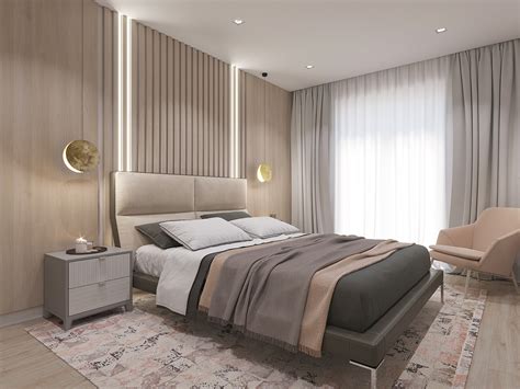 Bedroom & peach colour on Behance