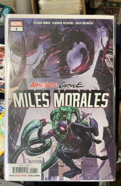 Absolute Carnage Miles Morales Comic Books Modern Age