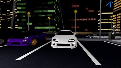 Car Meet In Midnight Tokyo Racing Roblox Youtube