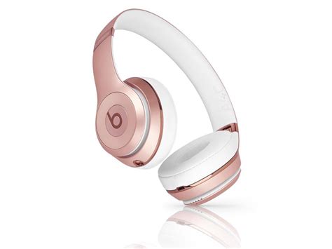 Beats By Dr Dre Solo3 Wireless On Ear Headphones Rose Gold Stereo