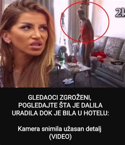 Gledaoci Zgro Eni Pogledajte Ta Je Dalila Uradila Dok Je Bila U