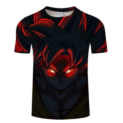 Aliexpress Buy Dragon Ball Z T Shirts Mens Summer Fashion D