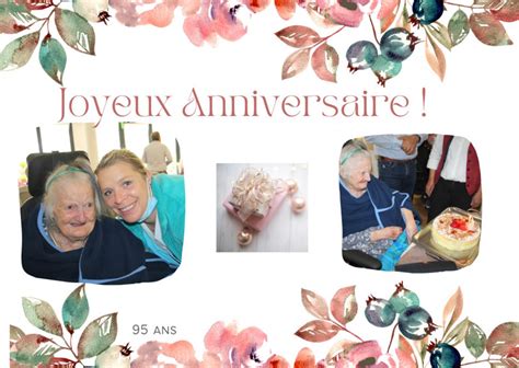 Un Bel Anniversaire à Mme L Résidence Etoile Du Matin